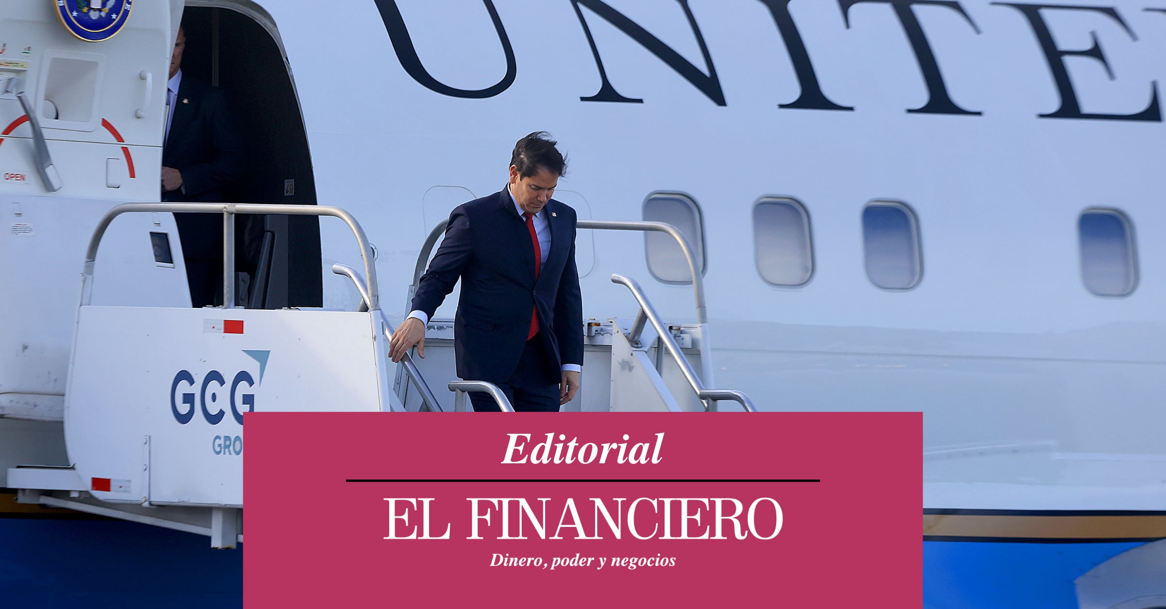 Editorial El Financiero, visita de Marco Rubio