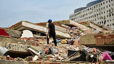Sube a más de 5.500 la cifra oficial de fallecidos por los terremotos en Venezuela
