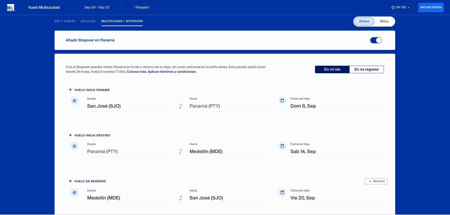Stopover El Financiero