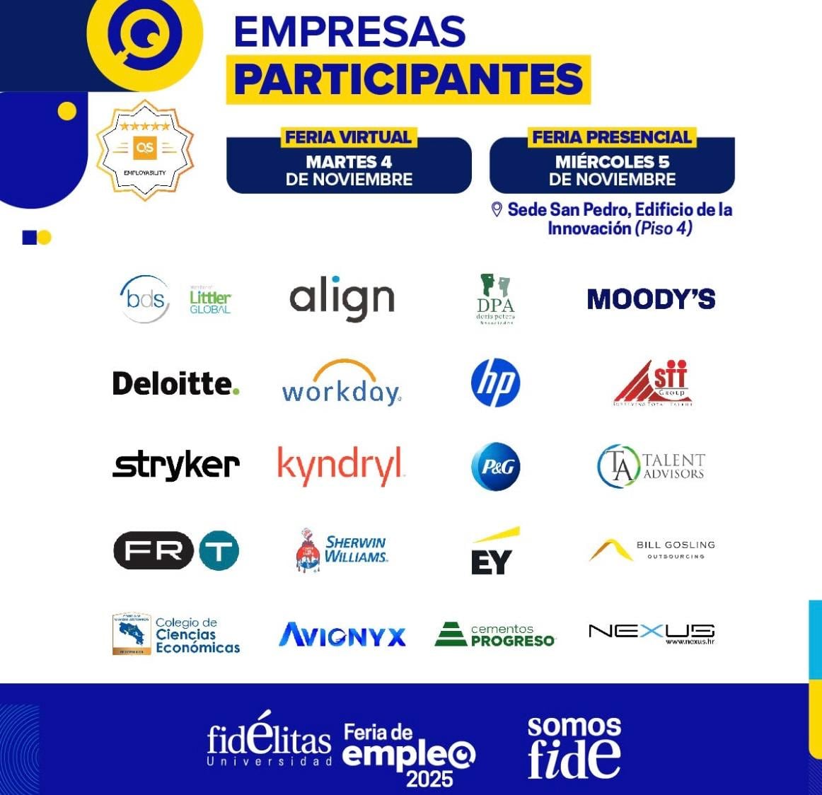 feria de empleo en San José