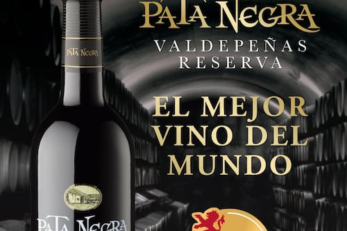 Pata Negra Valdepeñas Reserva 2018: Mejor Vino del Mundo en Lyon