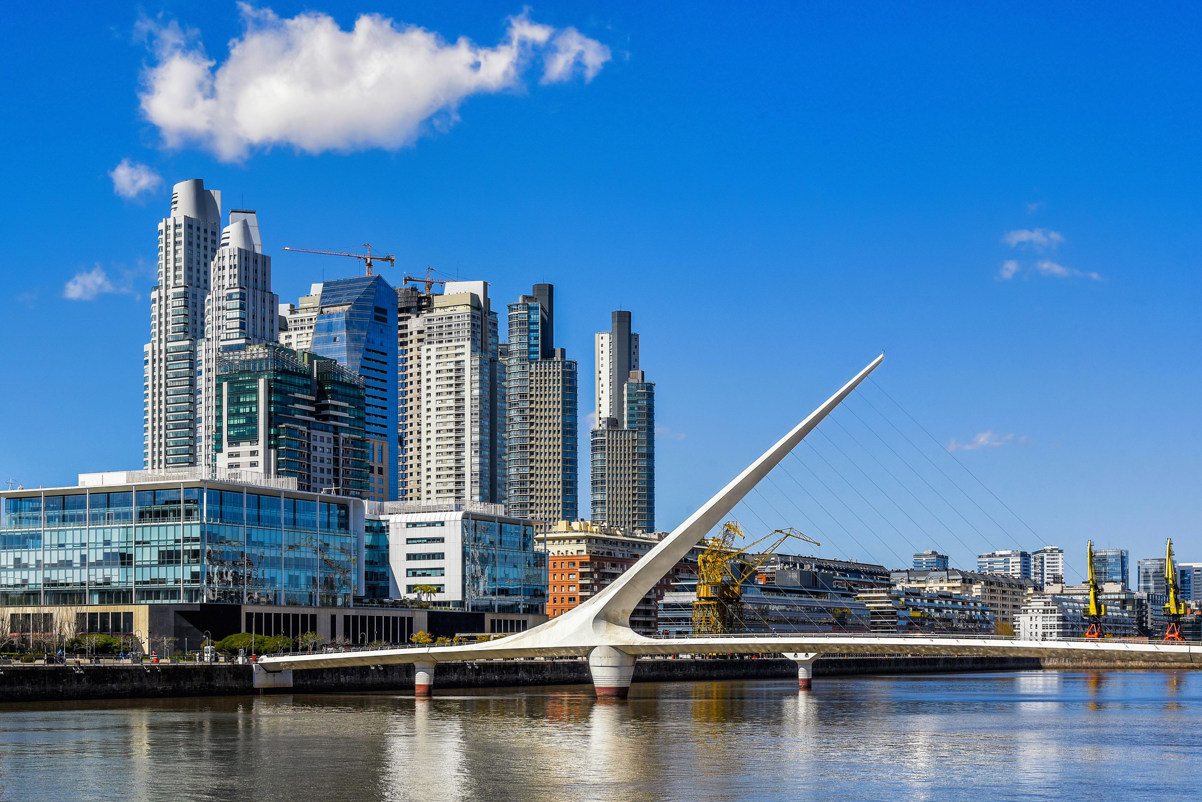Puerto Madero, Buenos Aires, Argentina.