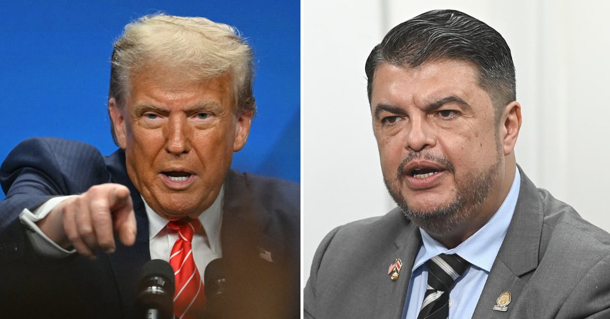 Donald Trump y Mario Zamora