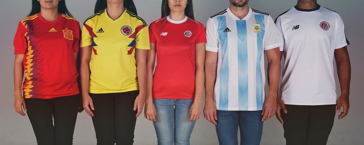 Ocho marcas disputan el Mundial de la venta de camisetas - El Financiero